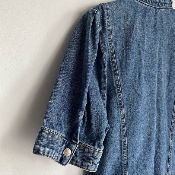 SINCERELY JULES Denim Button-Up Mini Dress - Picture 4 of 9
